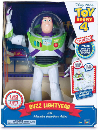 Toy Story 4 Buzz Lightyear Animatronico 65 Frases