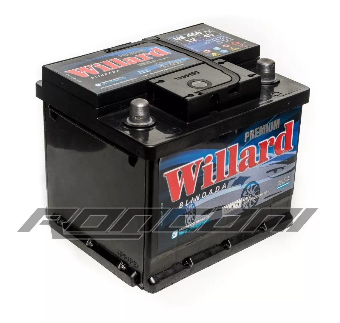 Baterias Para Autos Willard 12x45 Ecosport Fiesta Ka , 45amp