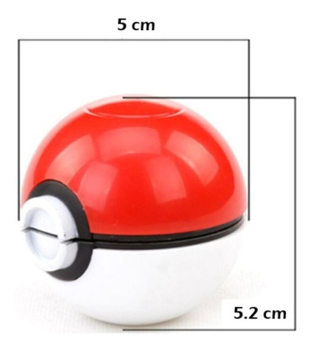 Imagen 7 de 7 de Grinder Moledor Hierbas Especias Pokeball Pokebola Pokemon