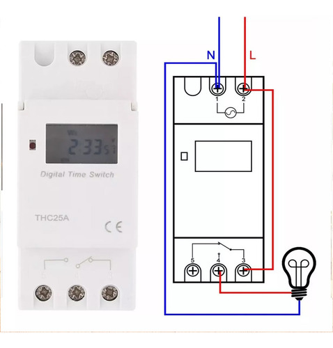 Interruptor Temporizador Digital Programável 25a110v (tempor
