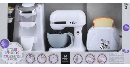 Set Juegos De Cocina Infantil Licuadora Cafetera Batidora