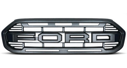 Grade Raptor Frontal Ford Ranger 2020 2021 Moldura Preta