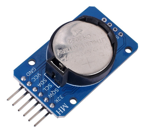 Kit 2 Módulos Reloj Ds3231 Rtc Tiempo Real Con Baterías