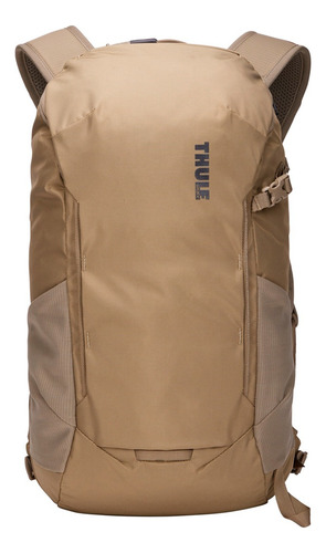 Mochila Trekking Thule Alltrail 18l Bege Com Capa De Chuva Desenho Do Tecido Lisa