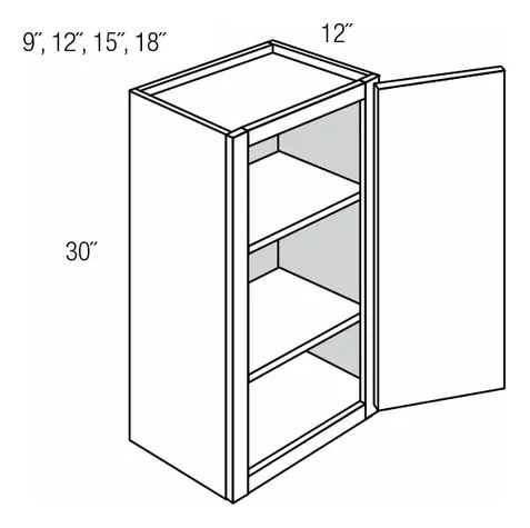 Gabinete Mueble Superior Modular Ws0930 Para Cocina- Baño