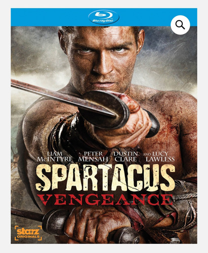 Spartacus The Complete Second Season Blu Ray Steelbook 