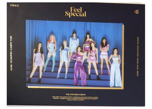 Twice Album Oficial Feel Special Versión Azul
