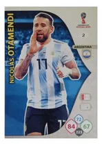 Comprar Carta Panini Nicolas Otamendi Rusia 2018 Adrenalyn