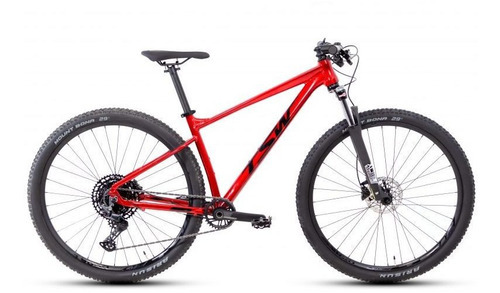 Bicicleta Mtb Aro 29 Tsw Hurry Rs 12v Cor Vermelho/Preto Tamanho do quadro 15.5