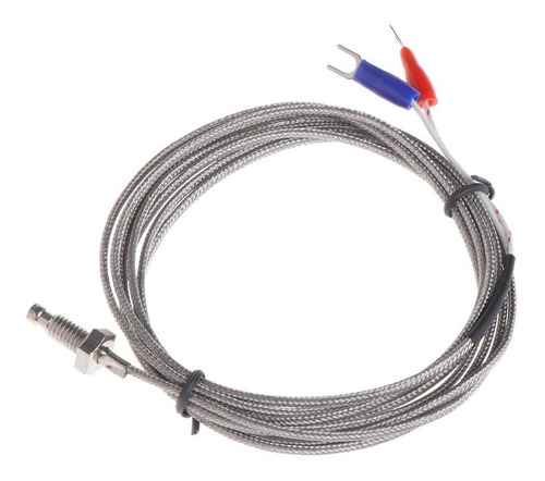 Sensor Termocupla K 600 °c  Cable 2m Rosca