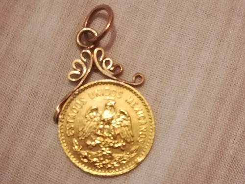 Moneda De Oro De Cinco Pesos De 1955 Hidalgo 