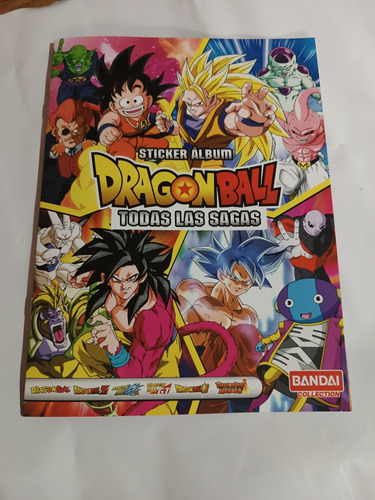 Dragon Ball Todas Las Sagas Bandai Álbum Y Set Completo+card