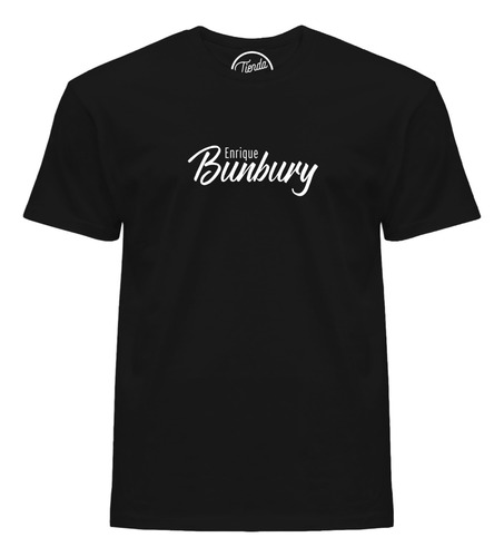 Playera Enrique Bunbury Logo Rock T-shirt
