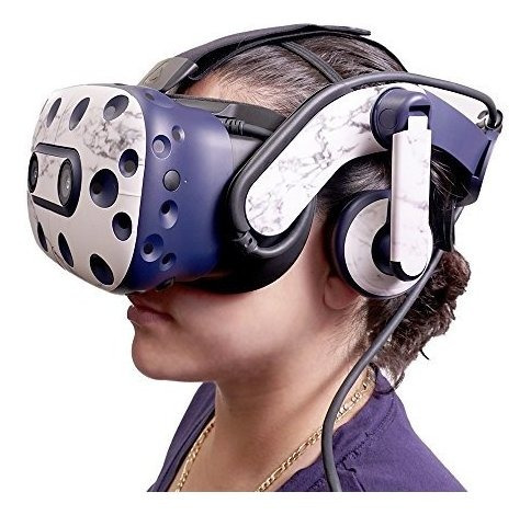 Mightyskins Skin Para Htc Vive Pro Vr Auriculares Htc Verde