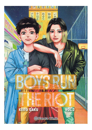 Manga, Boys Run The Riot Vol. 2 / Keito Gaku