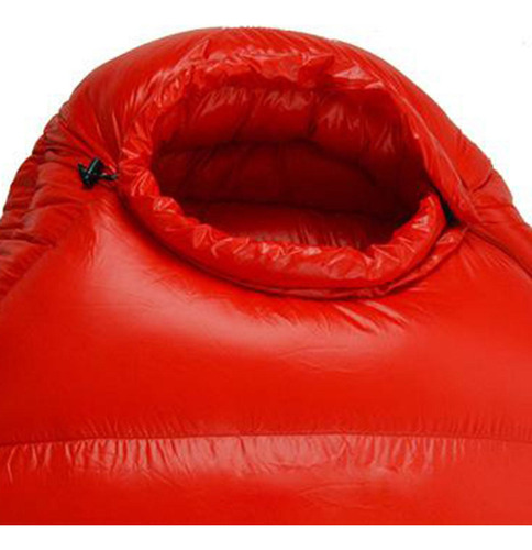 Saco De Dormir Ligero Abajo Camping Senderismo Rojo 1000g