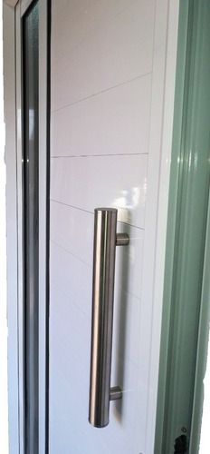 Imagen 3 de 5 de Puerta Aluminio Blanco 90 X 200 Barral Envio Gratis
