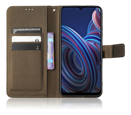 Funda Con Tapa Para Zte Blade V40 Smart Business Style Walle