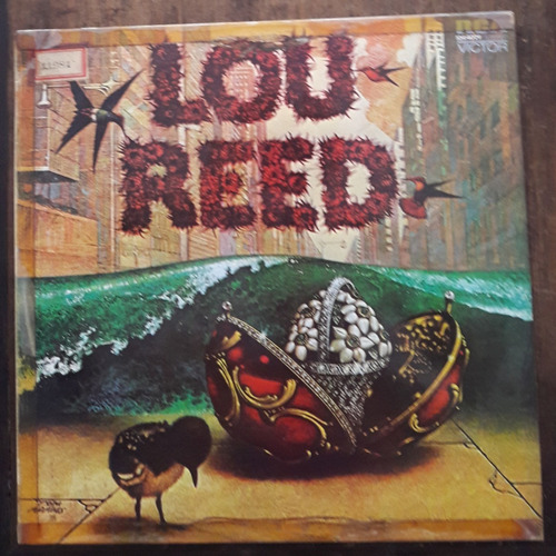 Lp Vinil (vg) Lou Reed Lou Reed Ed Brasil Rca 1972 Raríssimo