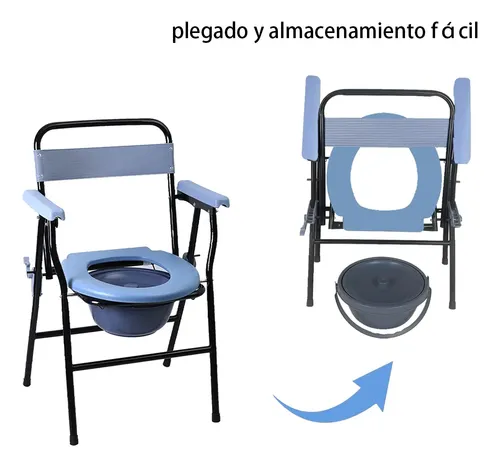 Silla De Baño Con Inodoro Para Personas Mayores