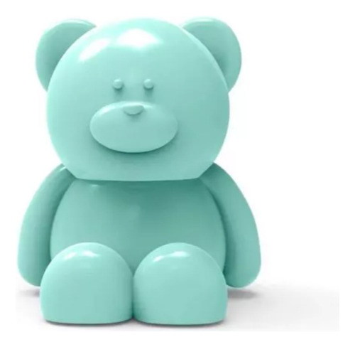 Molde De Silicone Urso Lembrancinha Cor Branco