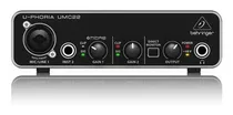 Comprar Interface Behringer Umc22 Revenda Oficial Com Nf E Garantia De 2 Anos Melhor Que Behringer Um2