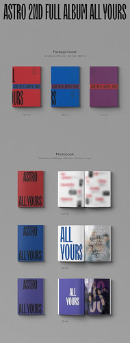 Astro All Yours Vol.2 Álbum Plegable Juego De Tarjetas