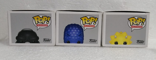 Funko Pop The Simpsons Demon Lisa King Homero Marge 3pack (Usado)
