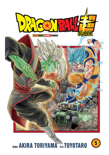 Dragon Ball Super Vol. 5, De Toriyama, Akira. Editora Panini Brasil Ltda, Capa Mole Em Português, 2022