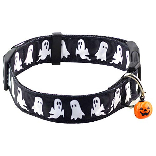 Collar Del Animal Domestico De Halloween Ajustable Camp...