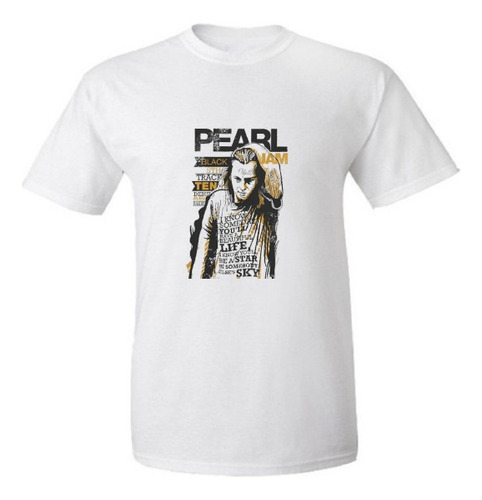 Remera Unisex Pearl Jam Musica Rock Varios Modelos