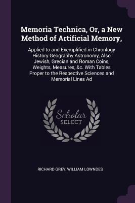 Libro Memoria Technica, Or, A New Method Of Artificial Me...