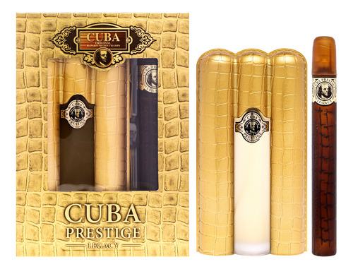 Cuba Prestige Legacy De Cuba Para Hombre, Set De Regalo De 2