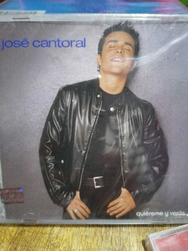 Cd Jose Cantoral Quiéreme Y Veras