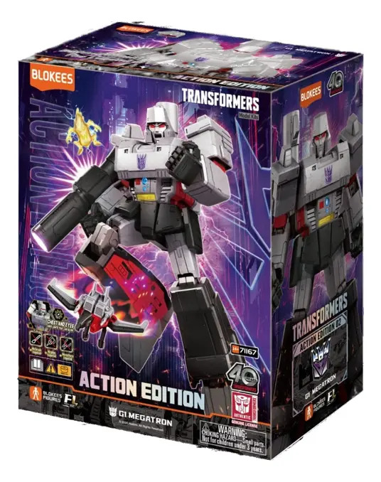 Blokees Figures | Transformers Action Edition - G1 Megatron