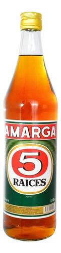 Aperitivo Amarga 5 Raíces Botella 935 Ml