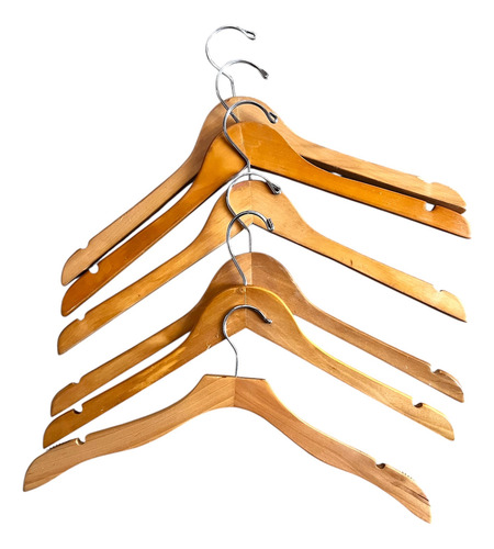 Ganchos Madera Tipo Boutique Blusa Pantalon Traje De Baño (Usado)