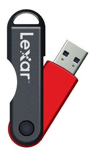 Lexar Jumpdrive Twistturn Usb 2.0 flash Drive, Rojo