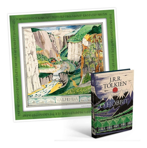 Livro O Hobbit - Tolkien - Capa Dura + Pôster Exclusivo 2019