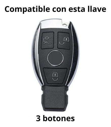 Carcasa Funda Llave Mercedes Benz Clase A,b,c, Clk, Cls, Amg