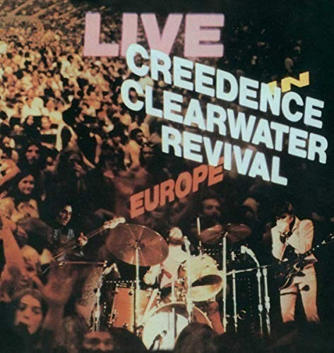 Creedence Clearwater Revival Live Europe Lp Importado