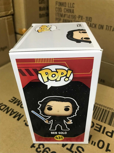 Ben Solo #431 Star Wars Blue Saber Funko Pop Rise Skywalker