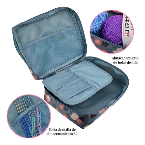 . Kit De Agujas De Ganchillo Y Accesorios De Punto Para