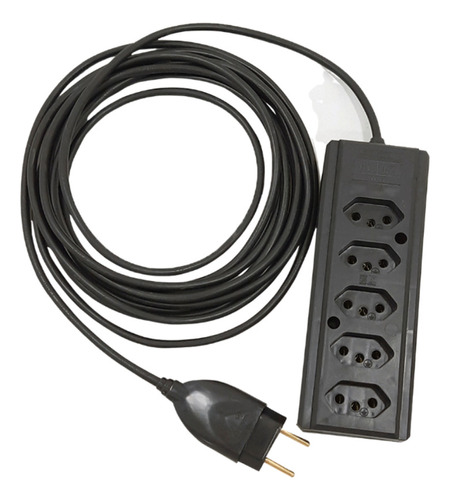 Extensão Para Maquina De Cortar Ferro/ Corte De 15 Metros Cor Preto 127V/220V