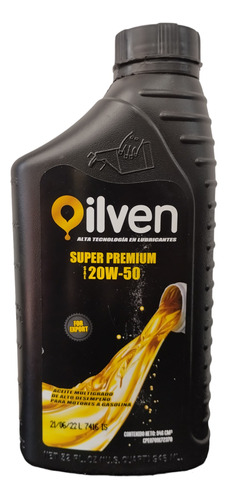 Aceite Mineral Oilven 20w50