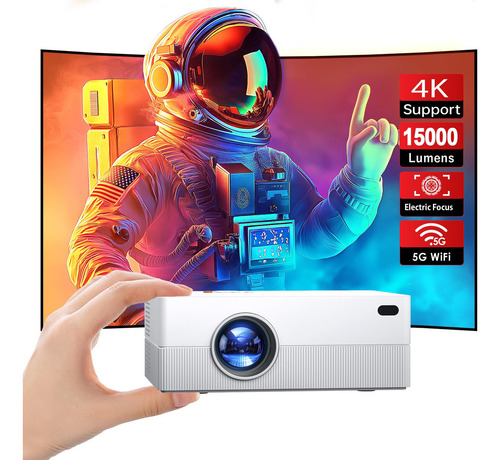 Proyector Jowlurk A8 15000lm Blanco 127V
