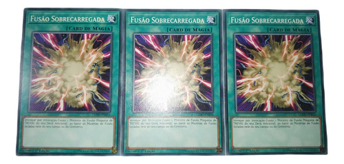 Yugioh - 3x Fusão Sobrecarregada