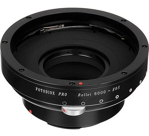 Foadiox Pro Lens Mount  Para Rollei 6000 Lens A Canon Ef-mou