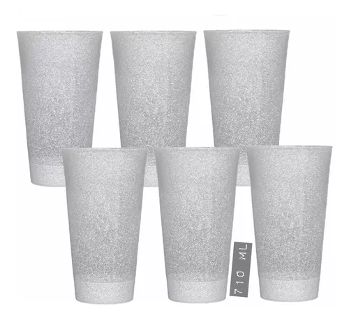 Vasos De Plastico Jumbo Para Micheladas 1 Litro 33.8oz 6pz