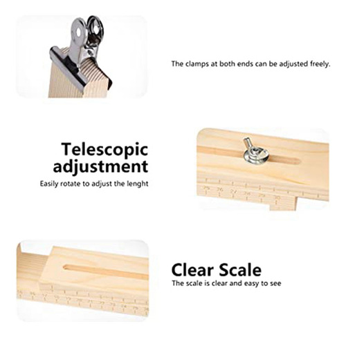 Soporte Para Hacer Pulseras O2 En Forma De U, Madera Para Ha